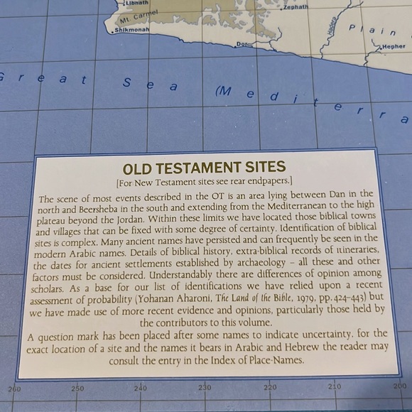 The Harper Concise Atlas Of The Bible HC/DJ Book EXC - Picture 15 of 16